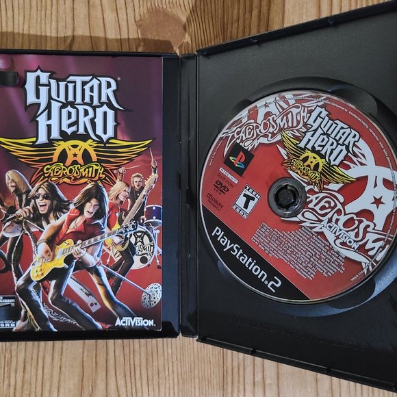 Guitar Hero Aerosmith Playstation 2 game (CIB) - Picture 2 of 3